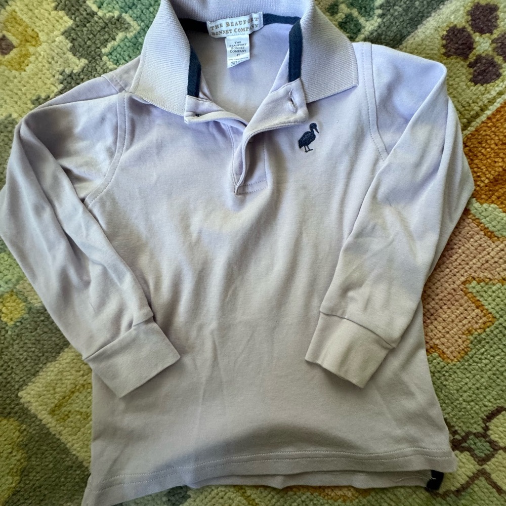 Purple Kids Shirt by The Beaufort Bonnet Company